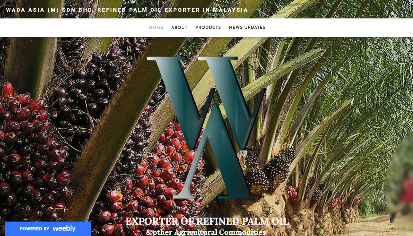 wada asia Sdn Bhd, palm oil exports