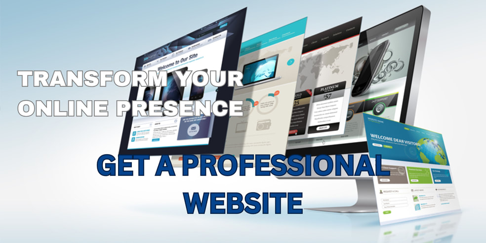 transform your online presence get a professional website