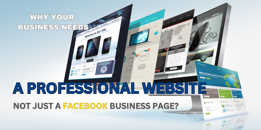 get a professional website, its better than a Facebook page