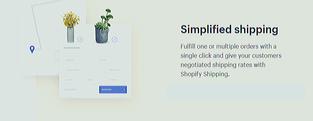 Shopify shipping convenience
