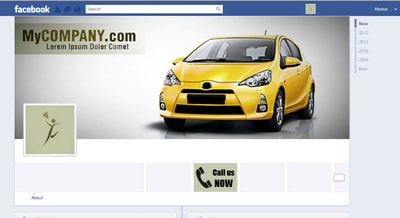 Facebook page for a automobile company