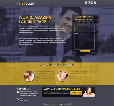 LANDING PAGE FOR DENTAL BUSINESS